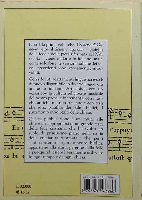 i salmi della riforma