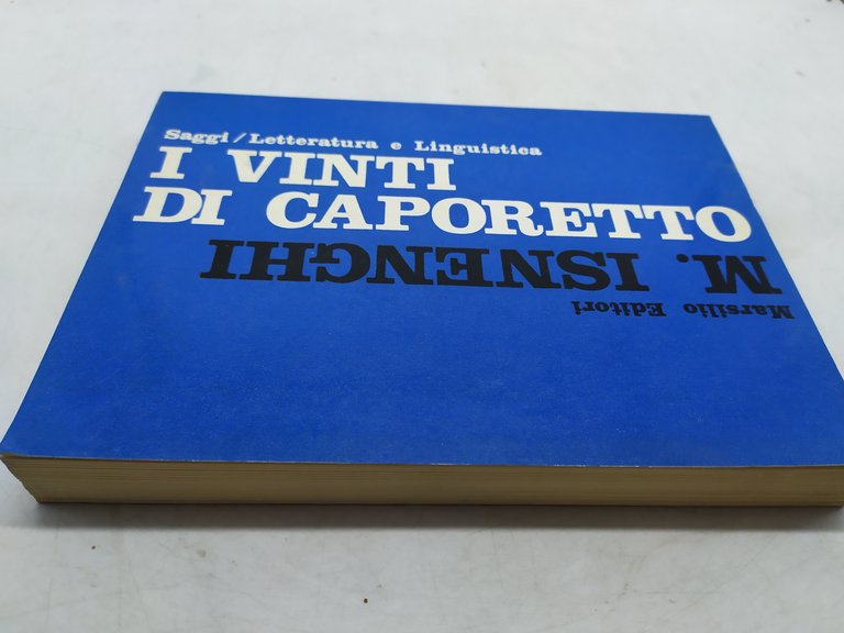 i vinti di caporetto marsilio editore