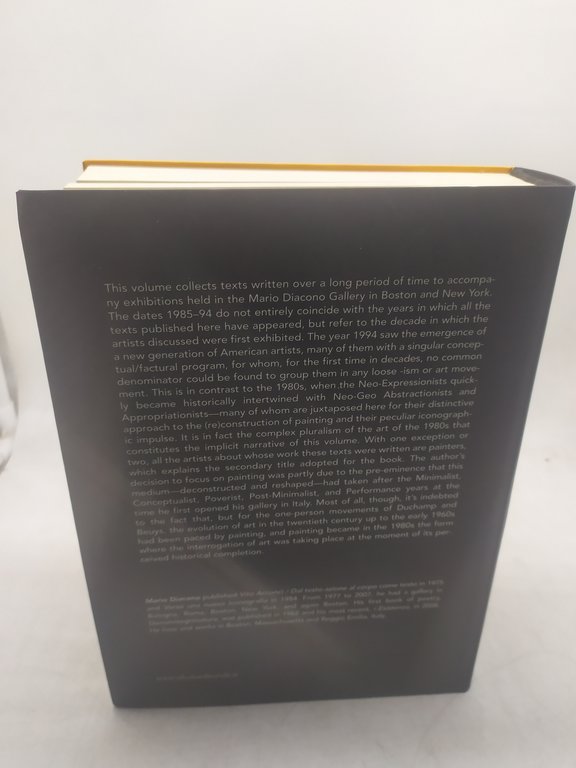 iconography and archetypes the form of painting 1985-1994 mario diacono