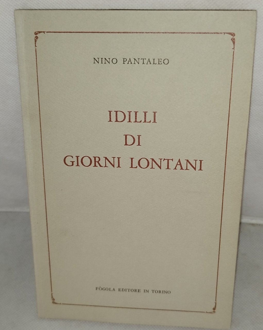 idilli di giorni lontani nino pantaleo | Immagine principale