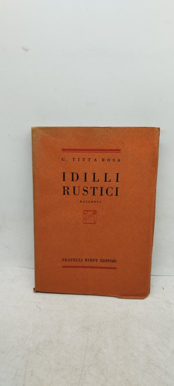 idilli rustici racconti titta rosa