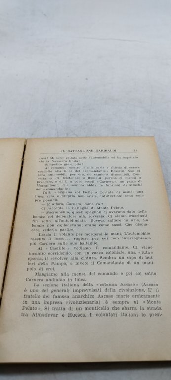 il battiglione garibaldi randolfo pacciardi 1938