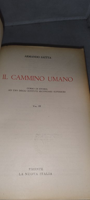 il cammino umano volume terzo | Immagine Gallery 8
