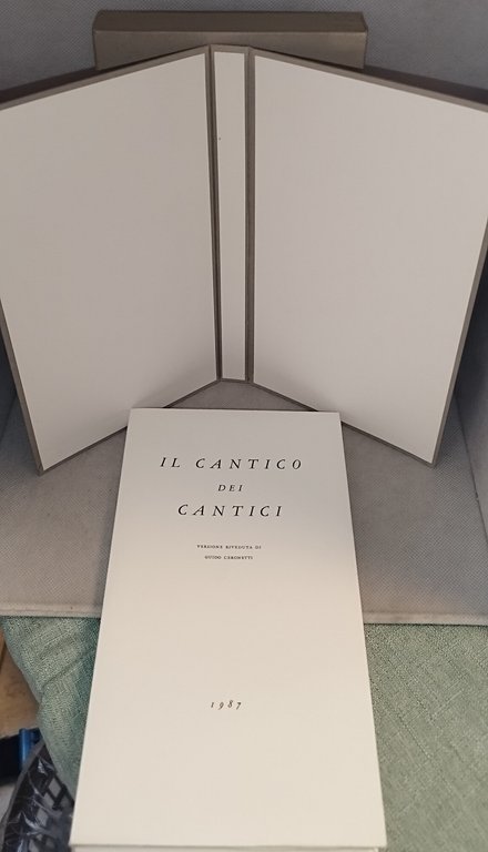 il cantico dei cantici versione riveduta di guidio ceronetti | Immagine Gallery 3