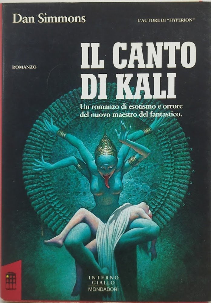 il canto di kali interno giallo mondadori 1993