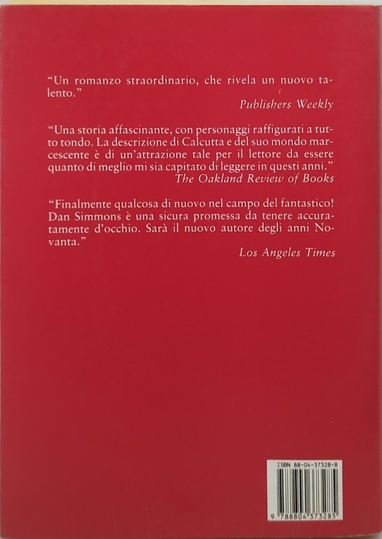 il canto di kali interno giallo mondadori 1993