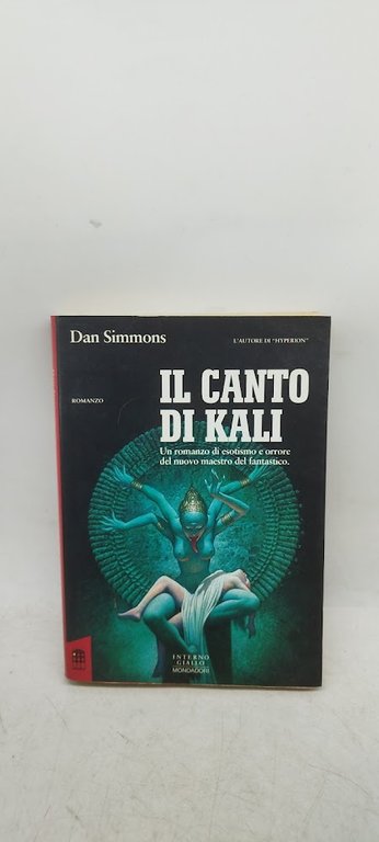 il canto di kali interno giallo mondadori 1993