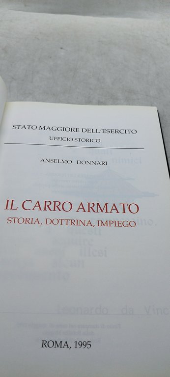 il carro armato storia dottrina impiego