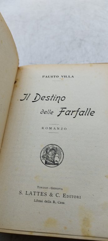 il destino delle farfalle