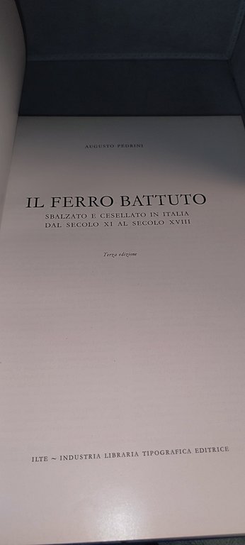 il ferro battuto sbalzato e cesellato in italia | Immagine Gallery 5