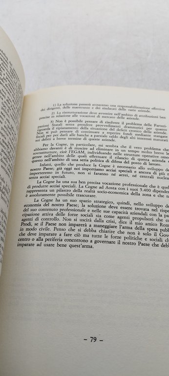 il futuro della cogne nell'ambito di una politica nazionale degli …
