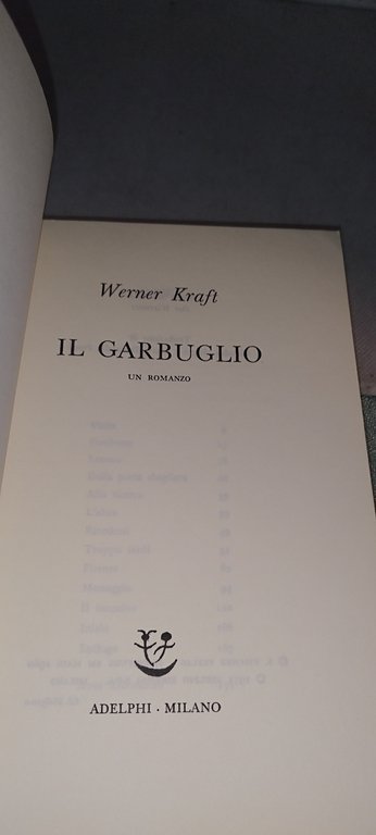 il garbuglio werner kraft adelphi | Immagine Gallery 7