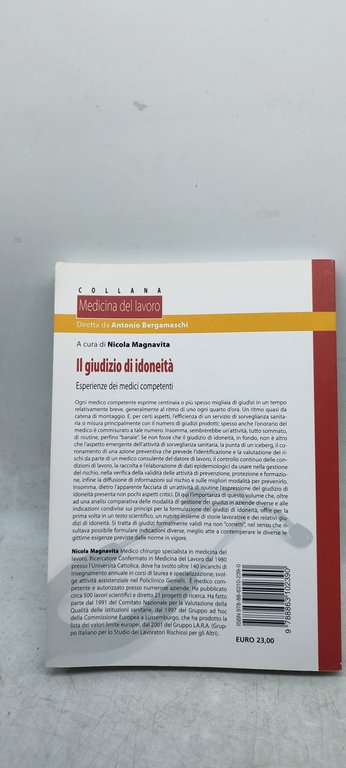 il giudizio di idoneità esperienze dei medici competenti