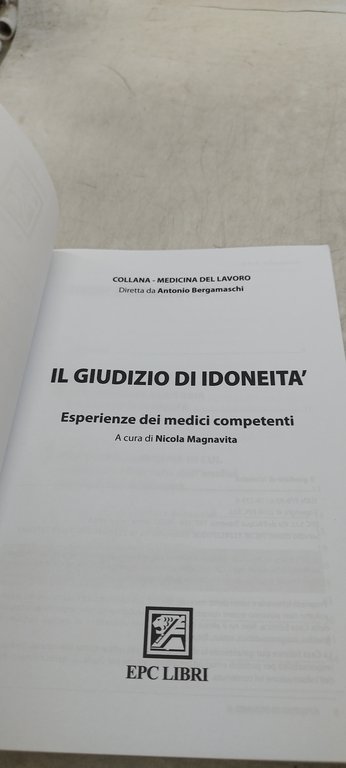 il giudizio di idoneità esperienze dei medici competenti