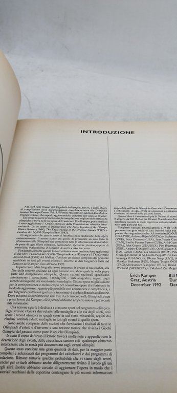 il libro d'oro delle olimpiadi
