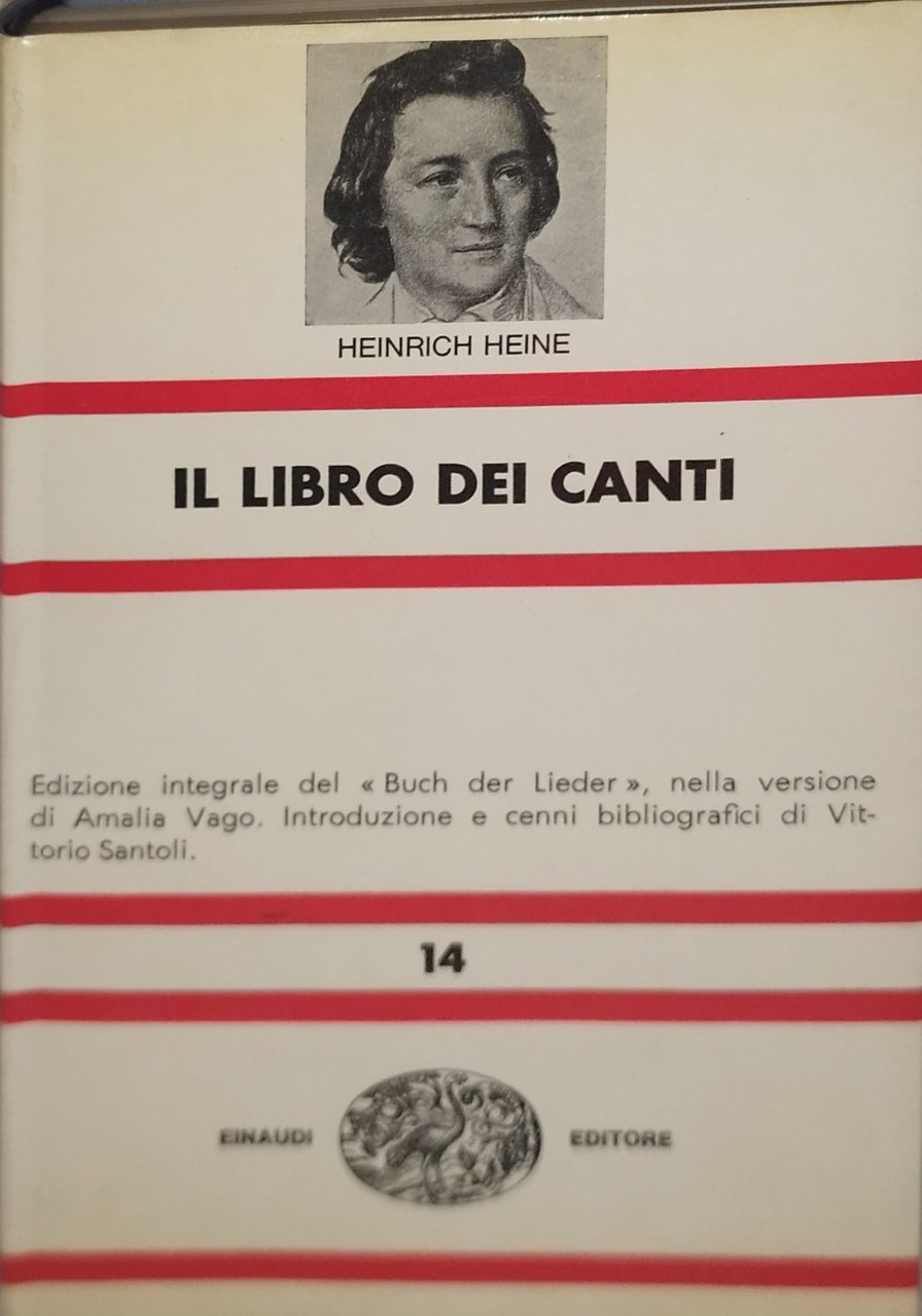 il libro dei canti heinrich heine einaudi | Immagine principale