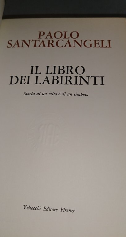 il libro dei labirinti storia di un mito e di … | Immagine Gallery 9