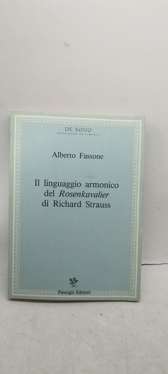 il linguaggio armonico del rosenkavalier di richard strauss