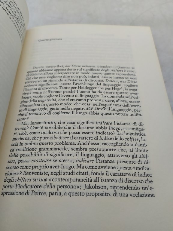 il linguaggio e la morte giorgio agamben einaudi
