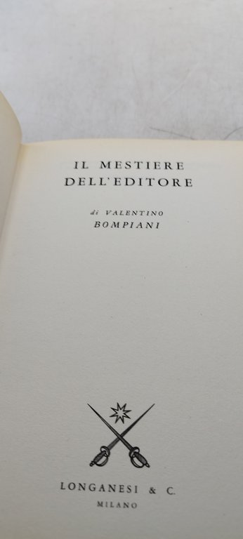 il mestiere dell'editore valentino bombiani