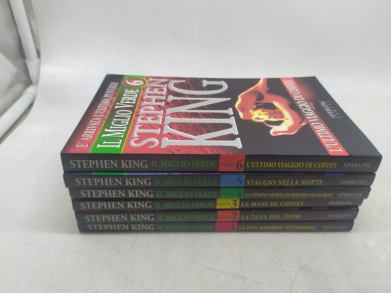 il miglio verde stephen king 6 volumi completa sperling serial