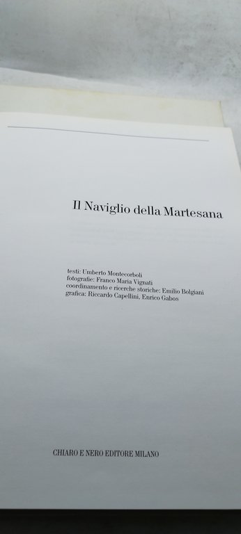 il naviglio della martesana