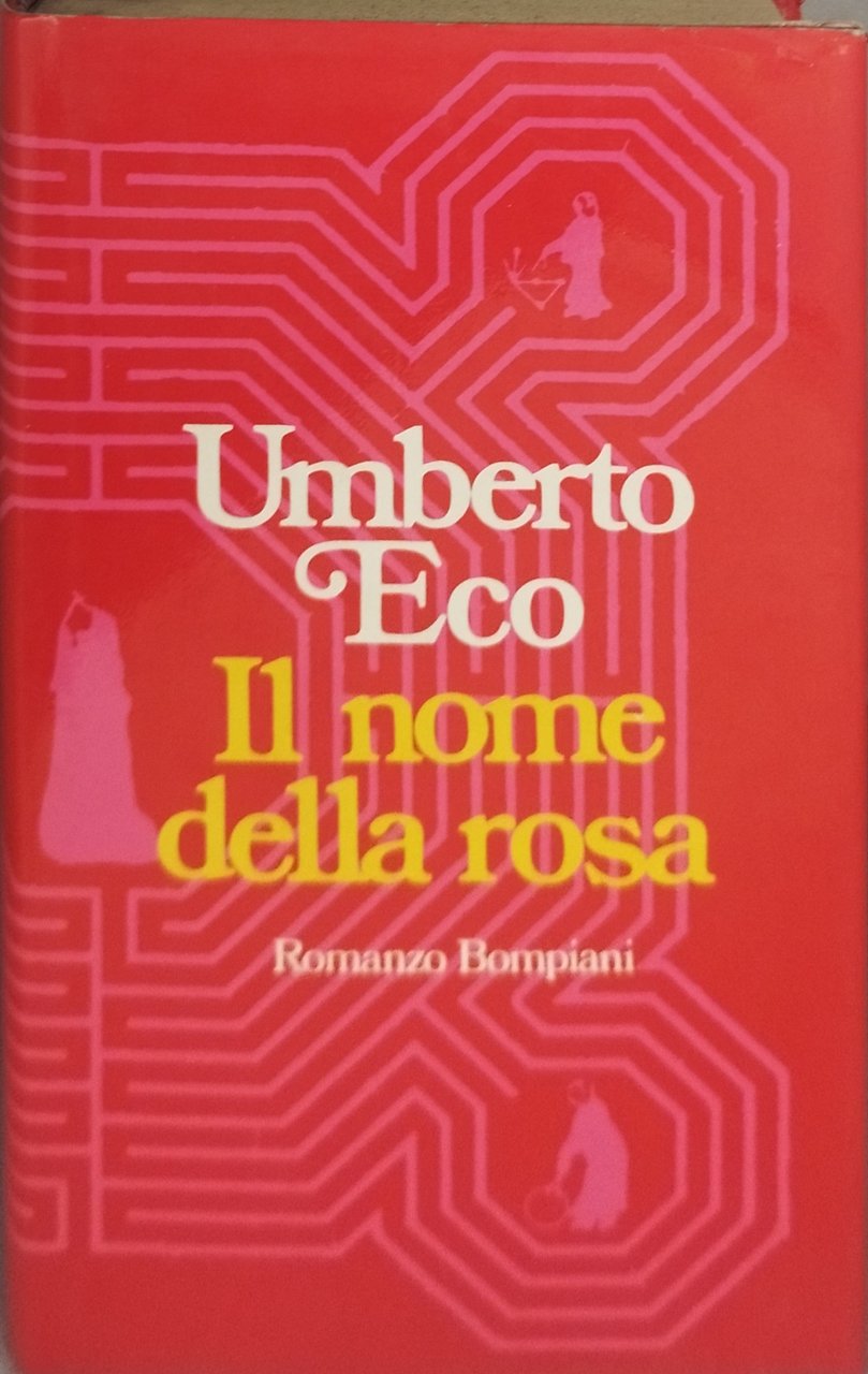 il nome della rosa umberto eco bompiani 1980 settembre
