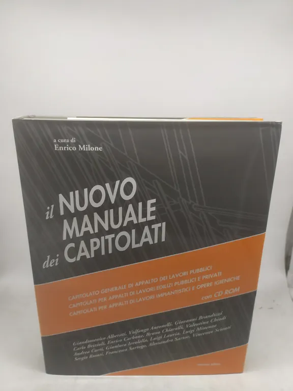 il nuovo manuale dei capitolati enrico milone | Immagine Gallery 1