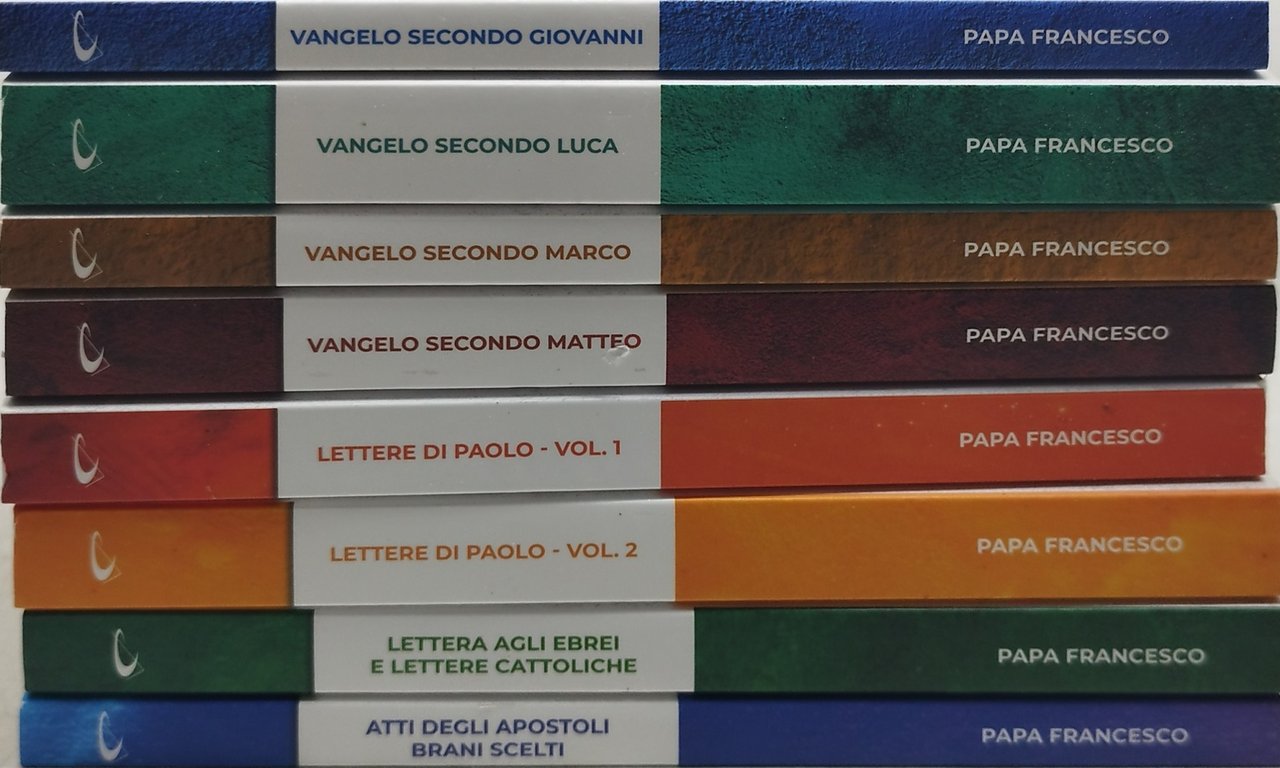 il nuovo testamento con papa francesco 8 volumi