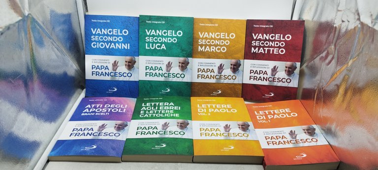 il nuovo testamento con papa francesco 8 volumi