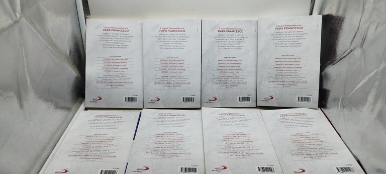 il nuovo testamento con papa francesco 8 volumi