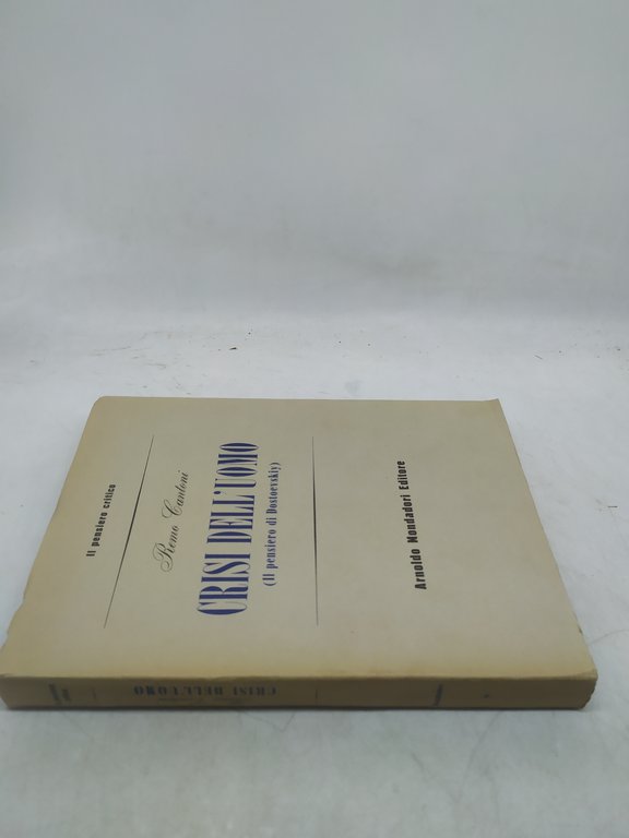 il pensiero critico remo cantoni crisi dell'uomo il pensiero di …