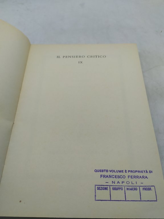 il pensiero critico remo cantoni crisi dell'uomo il pensiero di …