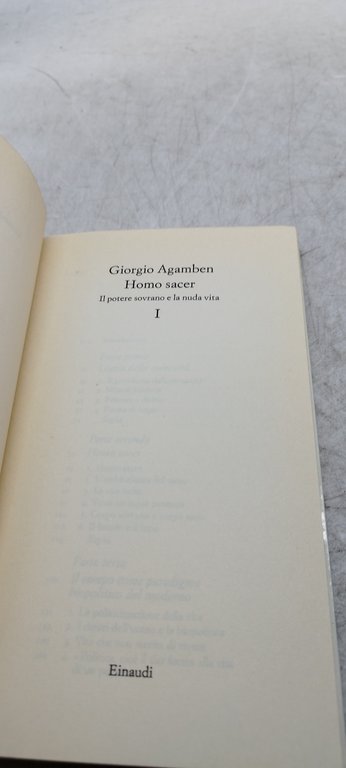 il potere sovrano e la nuda vita