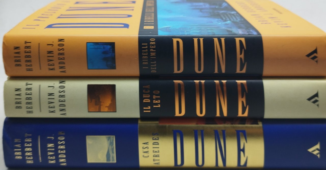 il preludio a dune 3 volumi mondadori