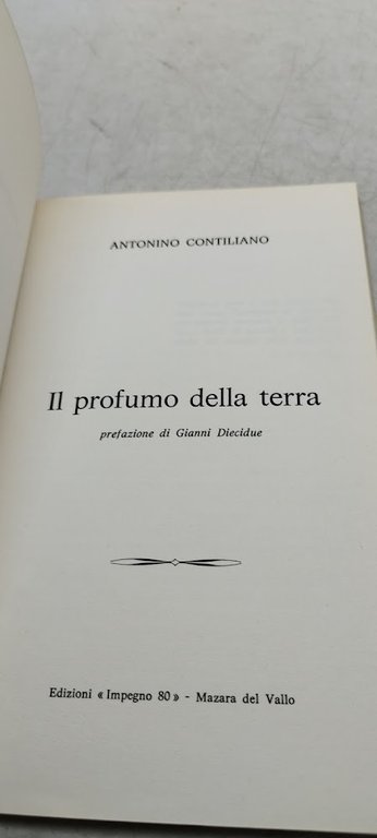 il profumo della terra