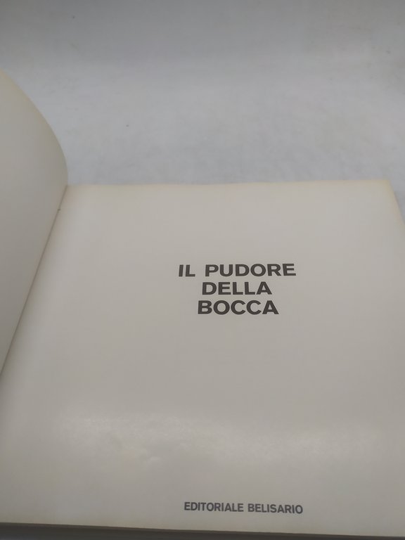 il pudore della bocca