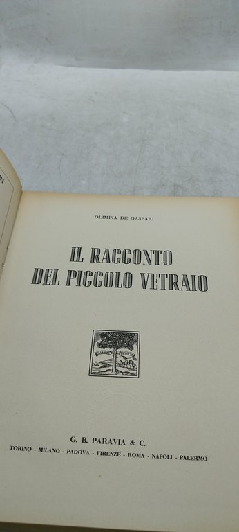 il racconto del piccolo vetraio