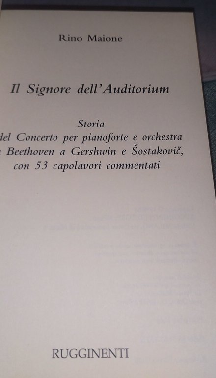 il signore dell'auditorium | Immagine Gallery 6