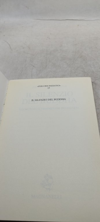 il silenzio del buddha misticismo e tradizione buddhista