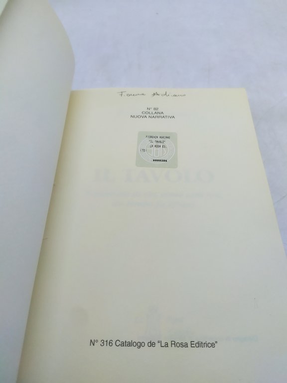 il tavolo il racconto di chi come tutti noi un …