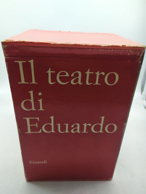 il teatro di eduardo einaudi 3 volumi con cofanetto