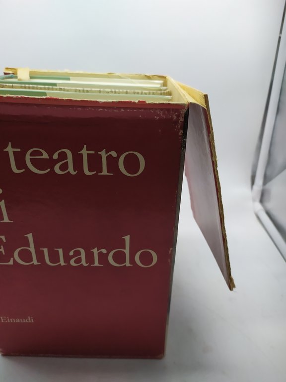 il teatro di eduardo einaudi 3 volumi con cofanetto