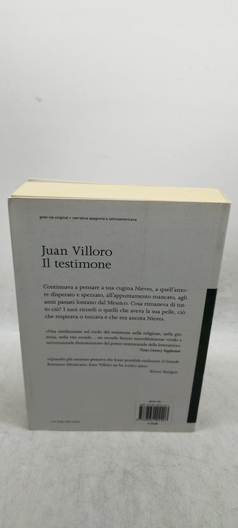 il testimone juan villoro