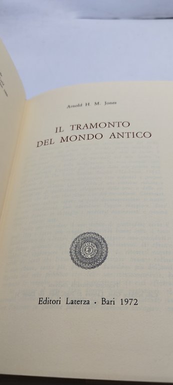 il tramonto del mondo atico laterza