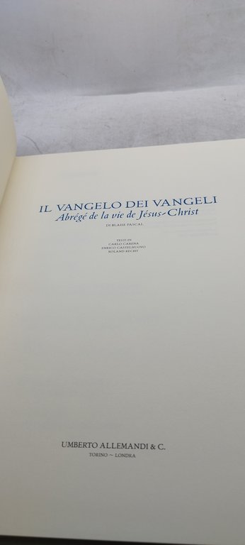 il vangelo dei vangeli abrègè de la vie de jèsus …