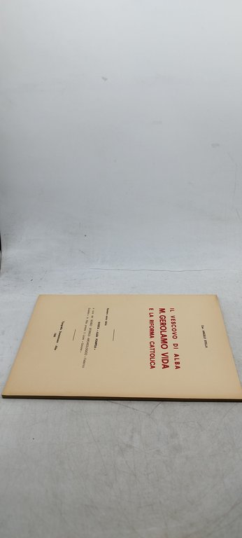 il vescovo di alba m gerolamo vida e la riforma …