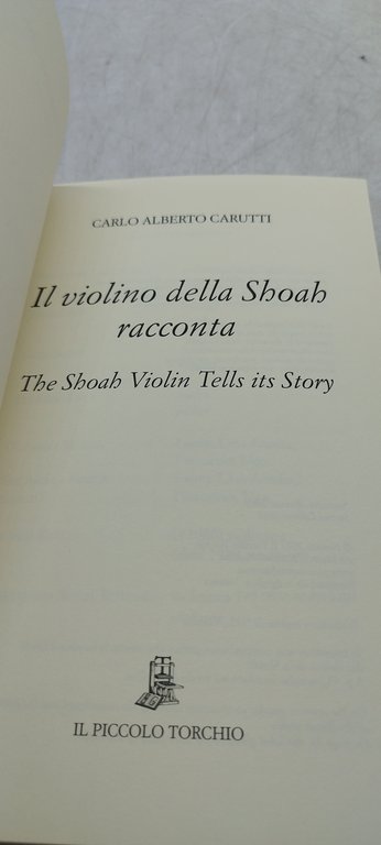 il violino della shoah racconta the shoah violin tells its …