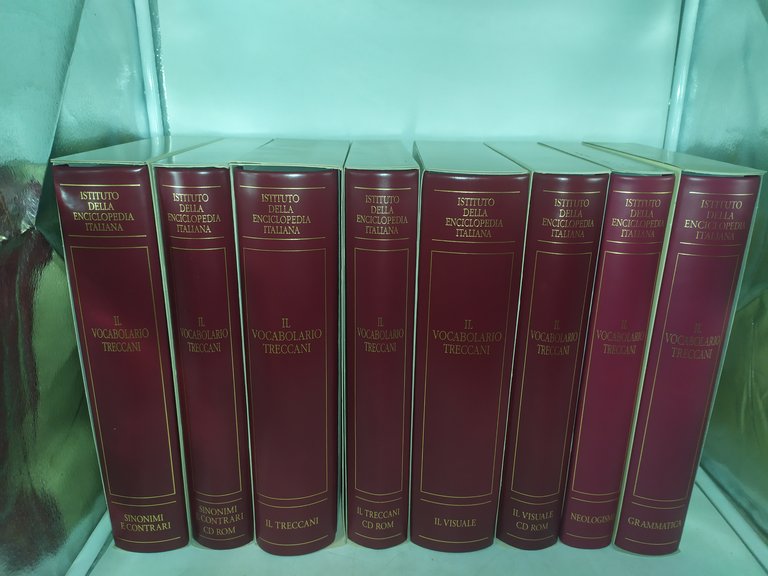 il vocabolario treccani istituto della enciclopedia italiana cd rom neologismi grammatica visuale sinonimi