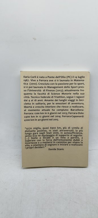 ilaria corli stelle &amp; strade la trans am a pedali